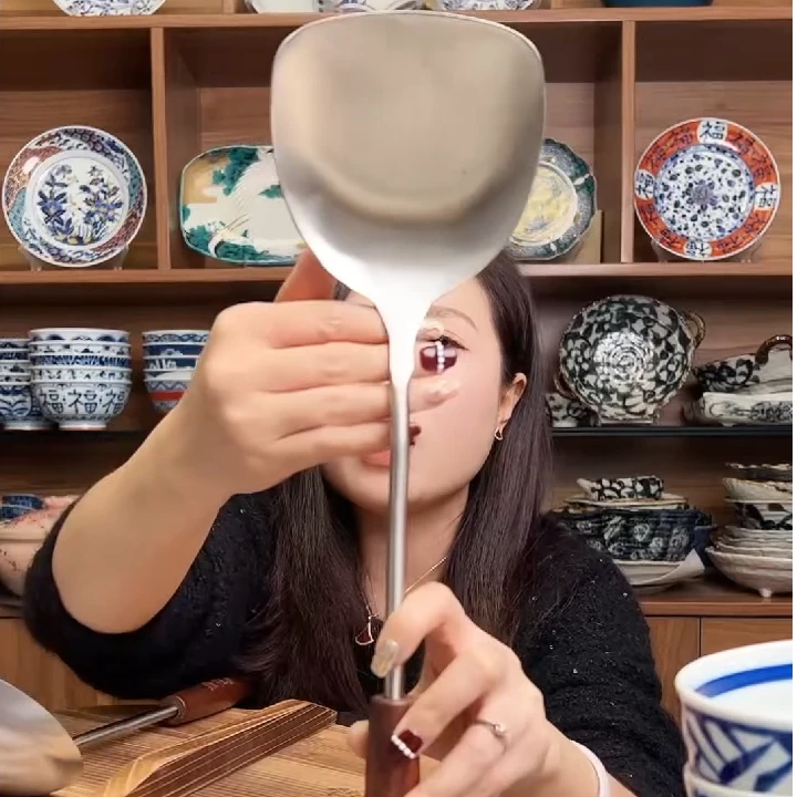 日本进口铁技锅铲