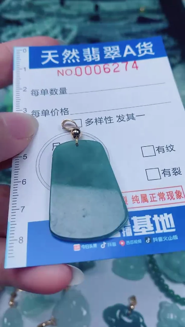 颈饰未镶嵌翡翠00006274