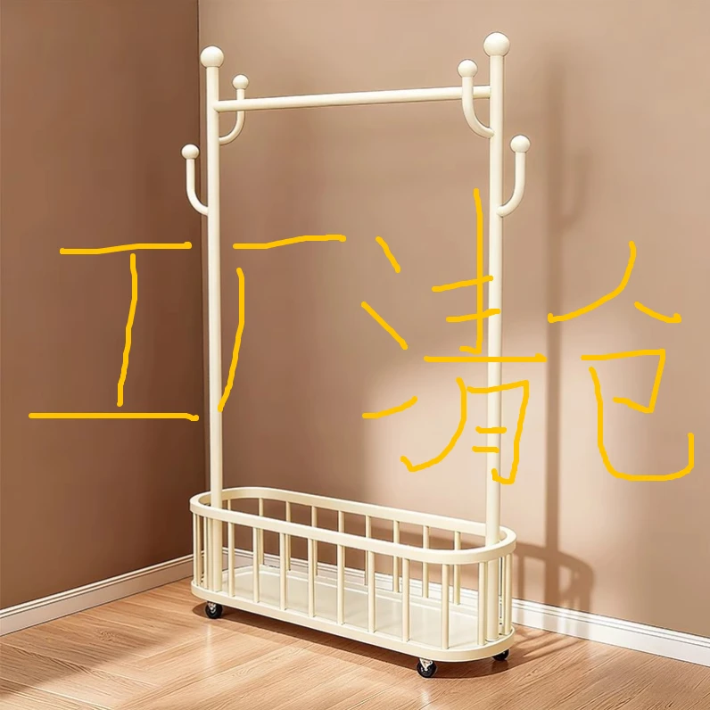 晾衣架落地卧室家用挂衣架室内凉衣架阳台晒衣服架简易移动衣帽架