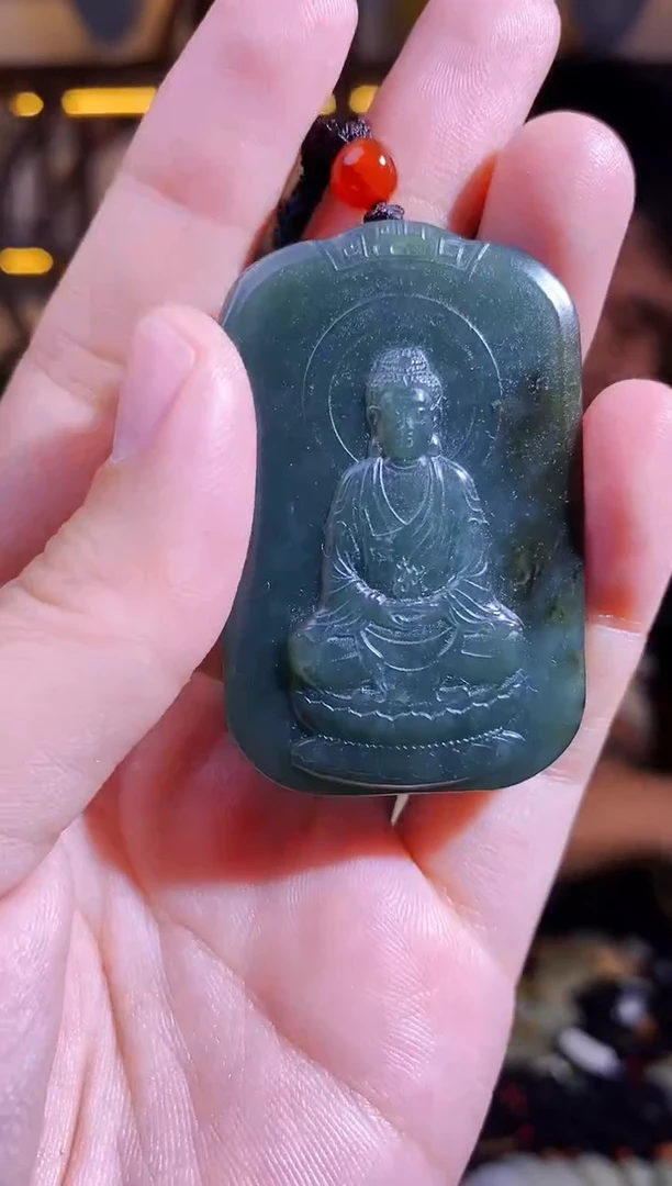 颈饰未镶嵌和田玉1