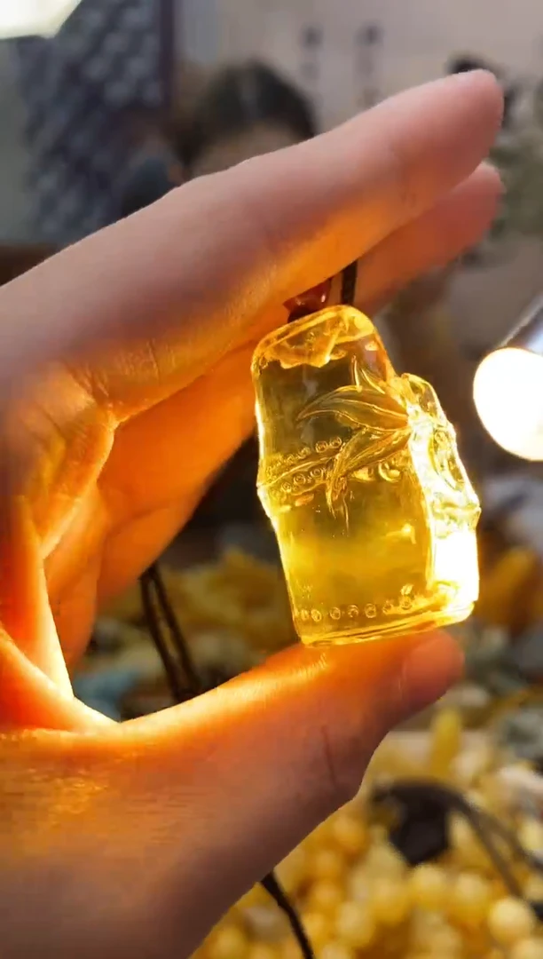 裸石琥珀未镶嵌天然琥珀蜜蜡
