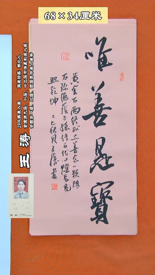 书法172R王涛书法作品