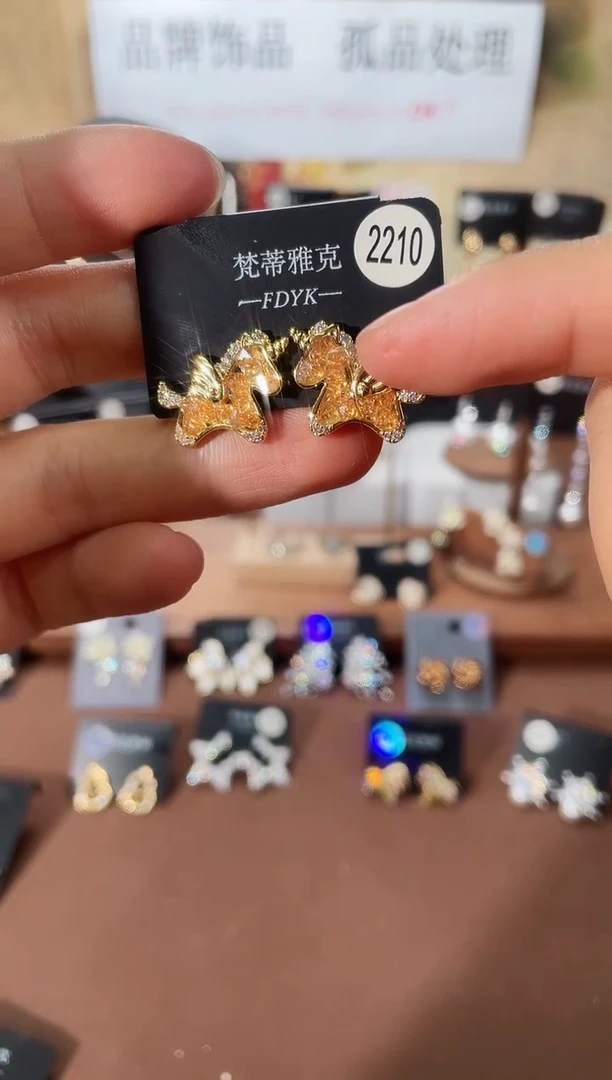合金925银锆石梵2210