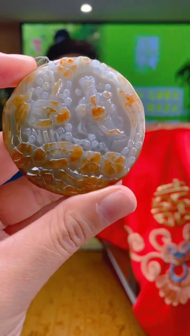 【闪购商品】翡翠颈饰未镶嵌XX翡翠吊坠HM00017