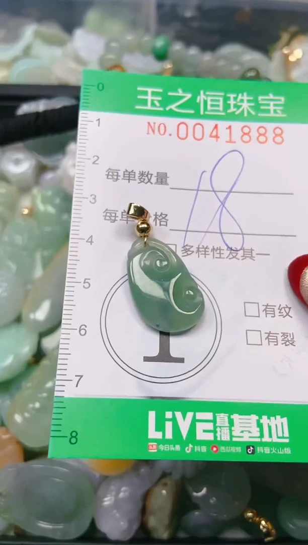 【闪购商品】翡翠颈饰未镶嵌闪购0041888