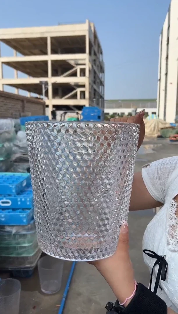 现代客厅摆件玻璃花瓶高级感