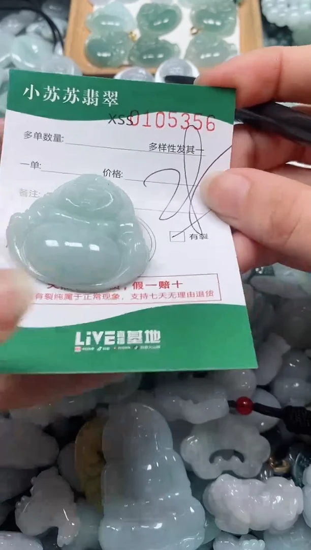 【闪购商品】翡翠颈饰未镶嵌闪购商品0105356