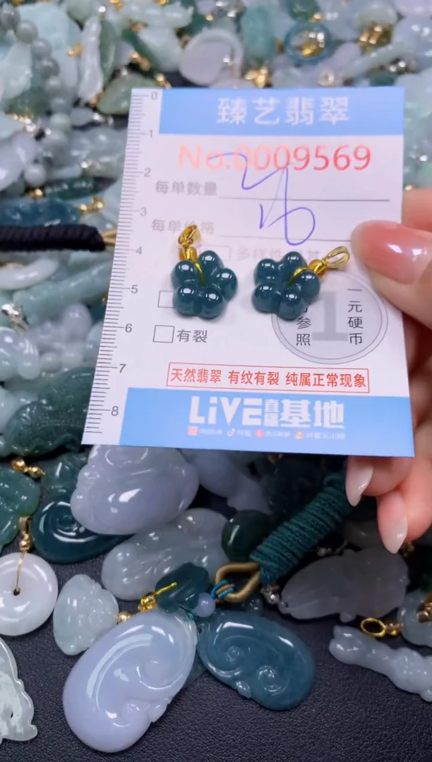 颈饰未镶嵌翡翠9569