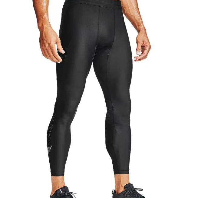 安德玛 UA Rock  男子 硬汉装训练运动健身紧身裤-1356563