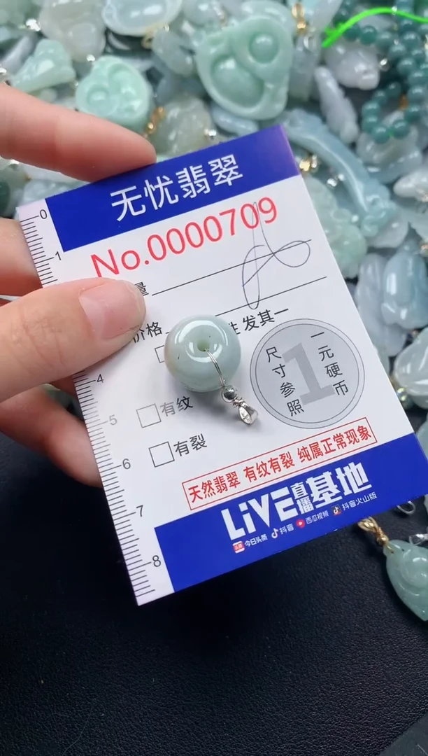 吊坠(不含链)未镶嵌翡翠709