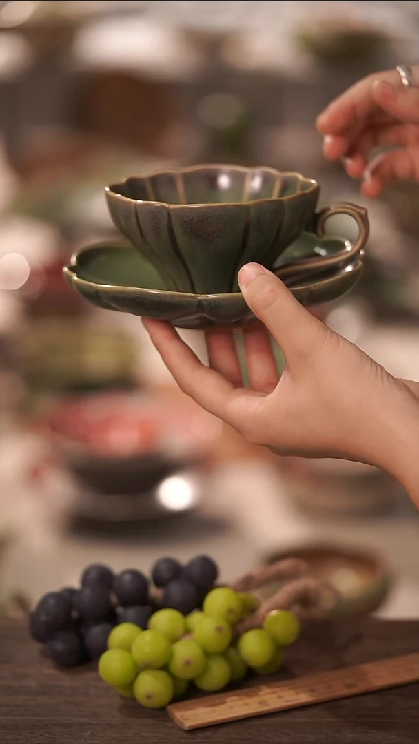 陶瓷景德镇粗陶餐具@@QCB229