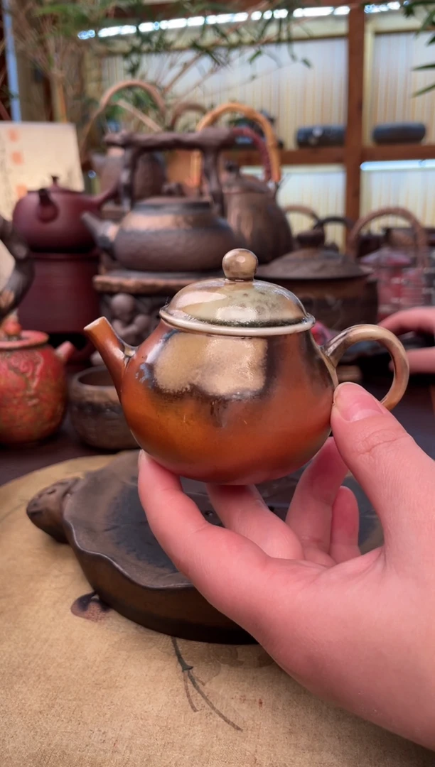 【闪购商品】瓷片瓷野粗陶茶具