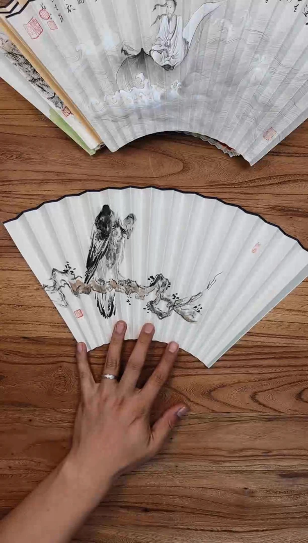 扇子16方2.0排口师韵扇面