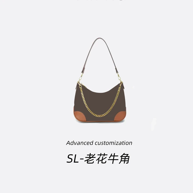 【真皮女包】6100花花腋下hobo经典斜挎包手提包单肩包