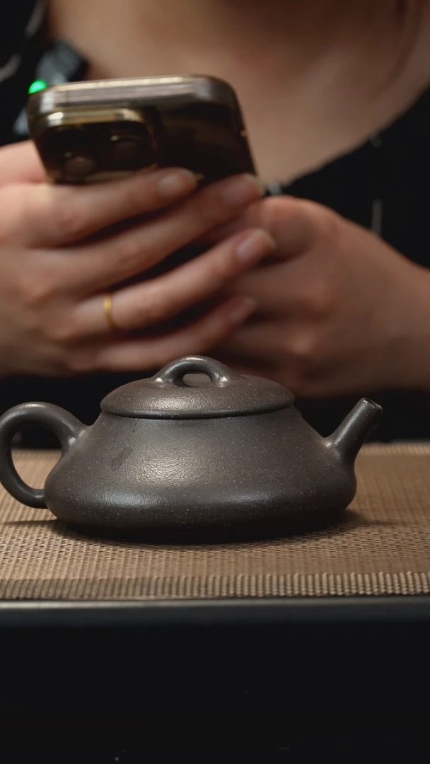 茶壶紫砂天青纳地瓢155CC
