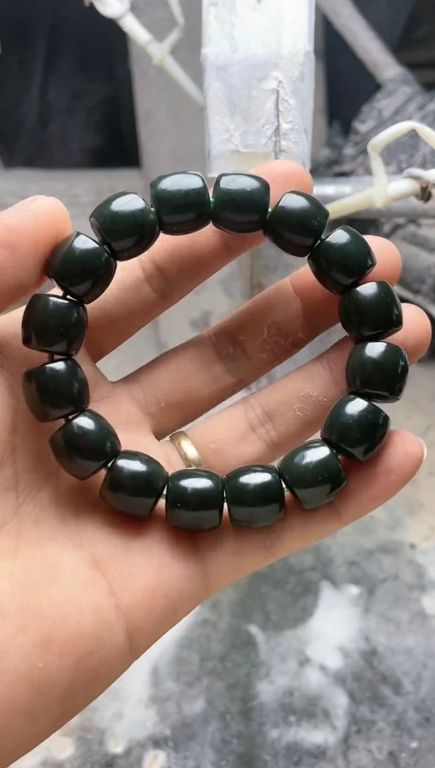 手串未镶嵌和田玉【手艺人719】03 gx