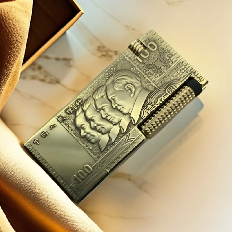 好运达R15浮雕工艺原铜色双油仓复古打火机经典创意怀旧男士礼品