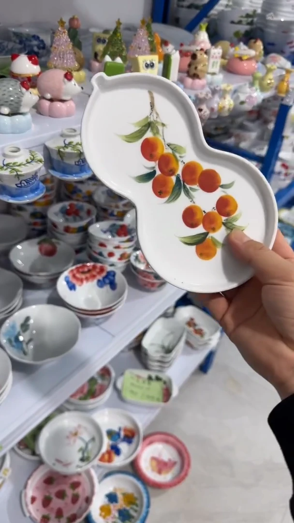 其他景德镇高温瓷（葫芦盘）