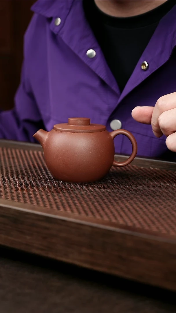 茶壶紫砂底槽清圆巨轮