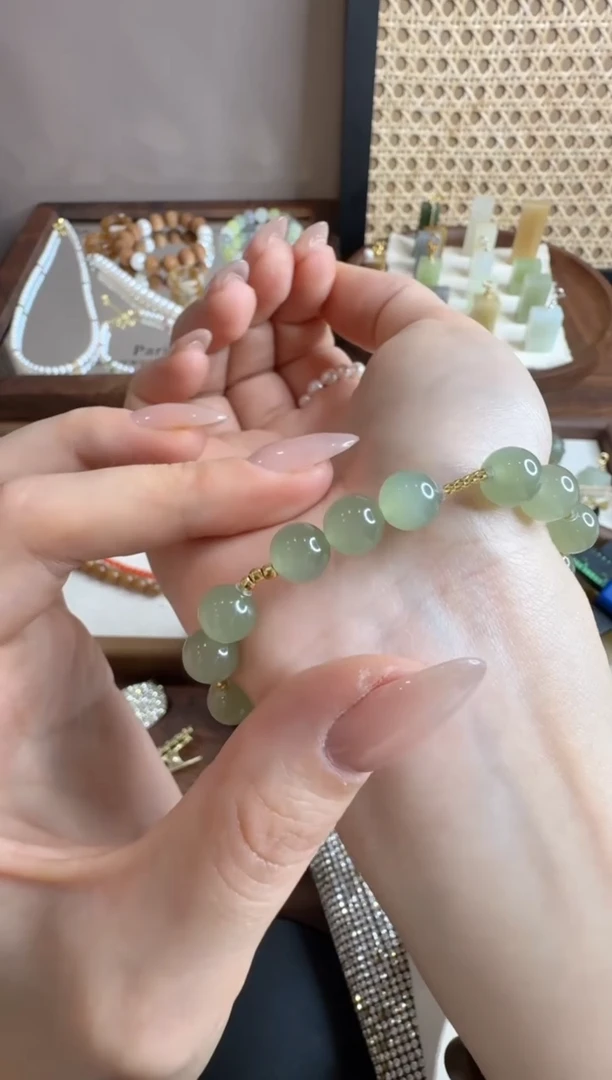 未镶嵌手串和田玉醉清风L1343