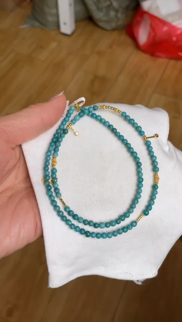 未镶嵌绿松石项链73