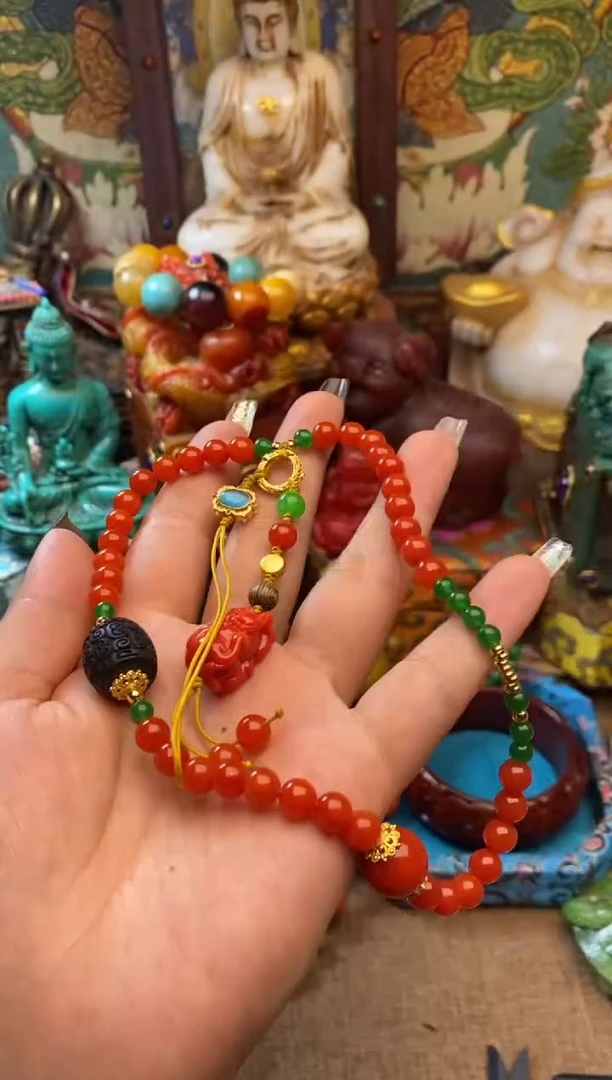 南红玛瑙合金挂件好物推荐好物推荐