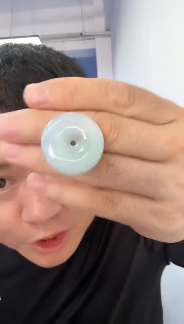 翡翠未镶嵌吊坠(不含链)平安扣吊坠