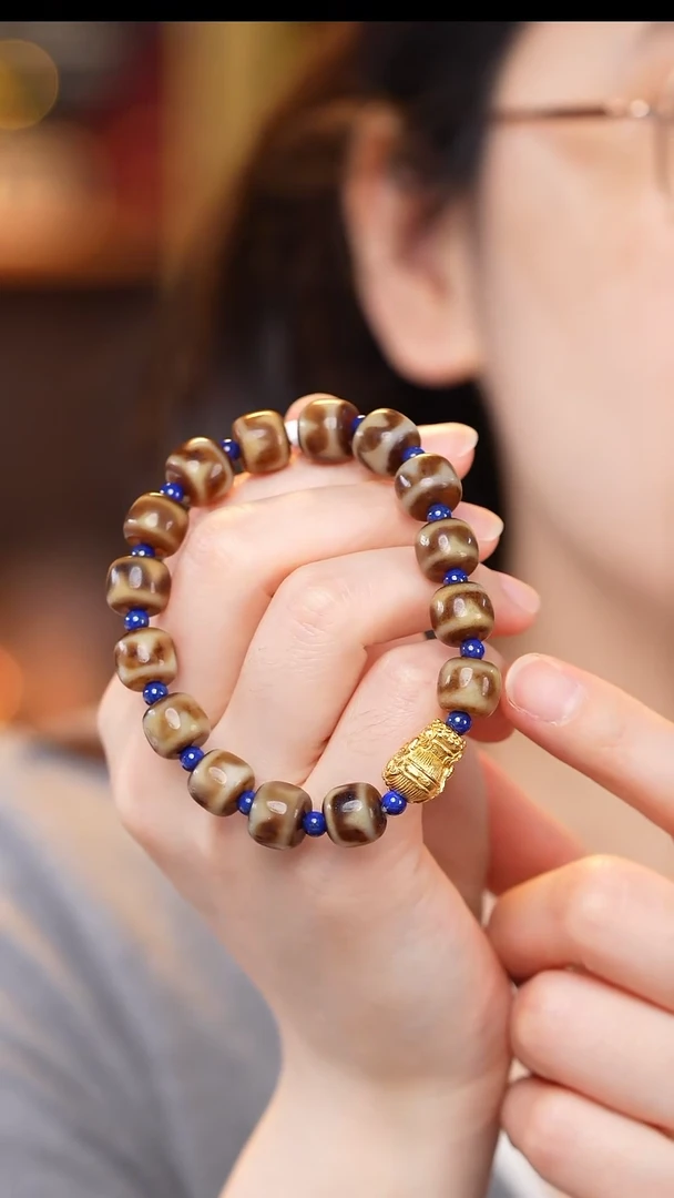 【闪购商品】玛瑙/玉髓颈饰未镶嵌Z28124牙牙手串