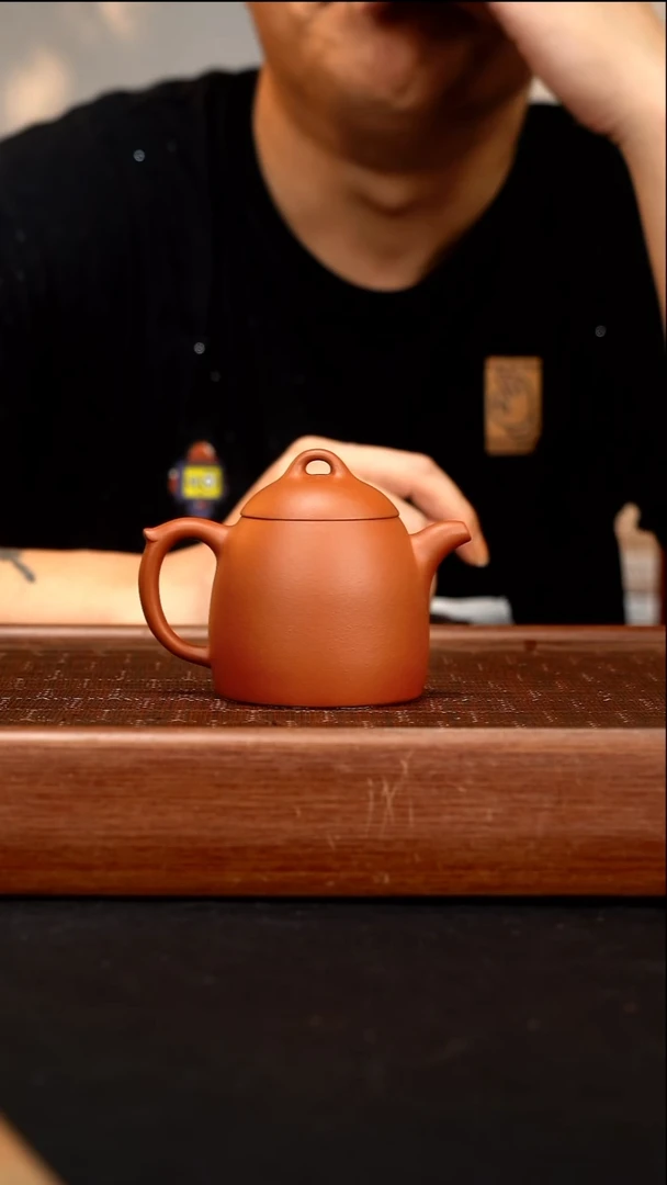 茶壶紫砂赵庄朱泥秦权