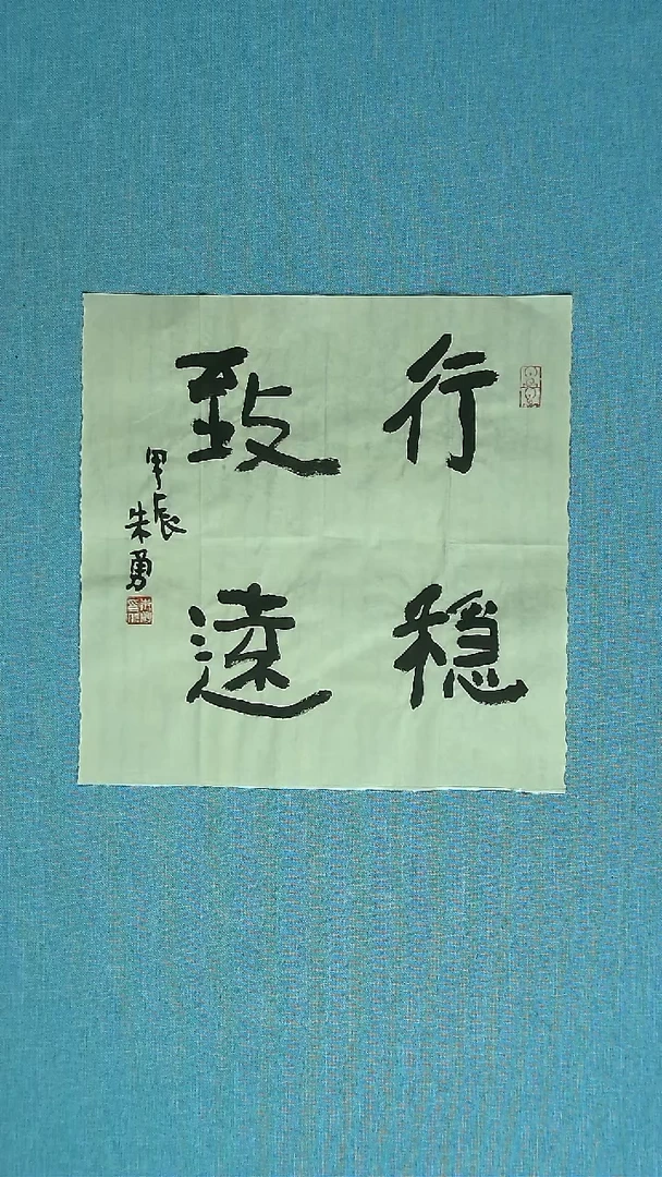 【闪购商品】书法440 安徽朱勇中书协34*34