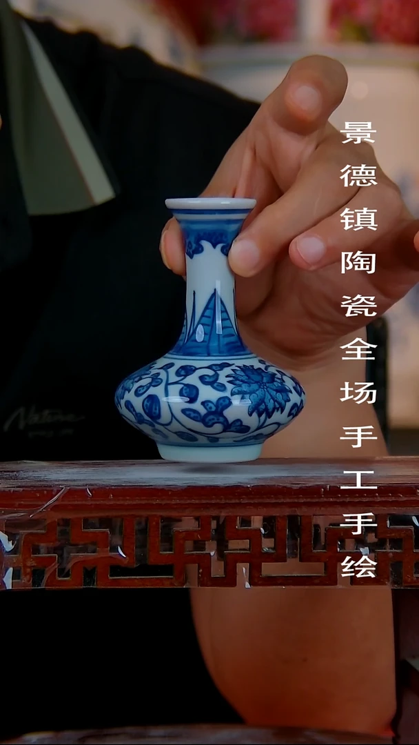 摆件景德镇陶瓷 全场手工手绘