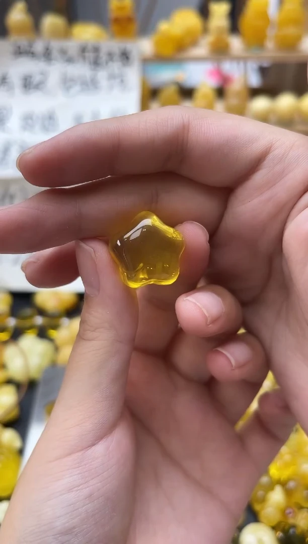 琥珀未镶嵌珠宝奇石056琥珀蜜蜡微瑕