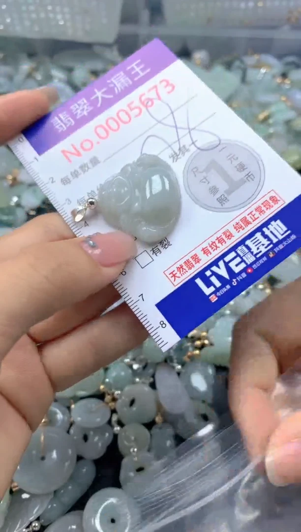 颈饰未镶嵌翡翠5673