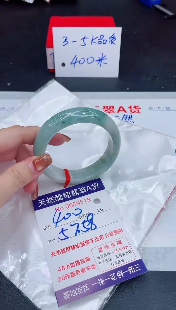 未镶嵌手镯翡翠400.00