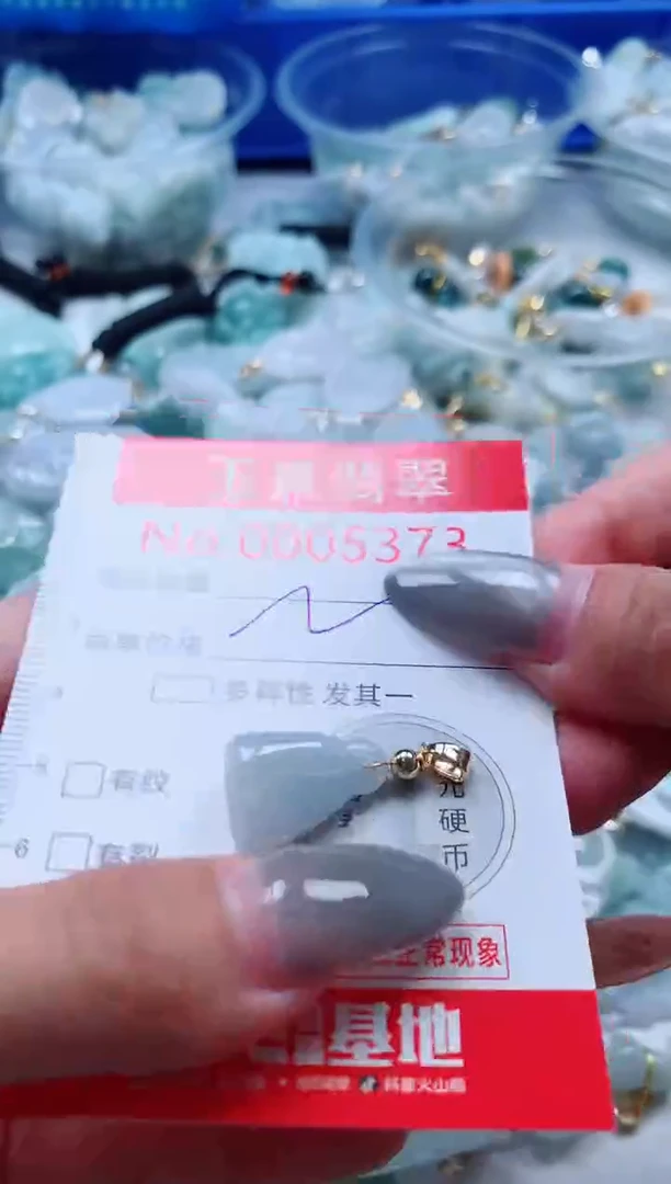 吊坠(不含链)未镶嵌翡翠5373