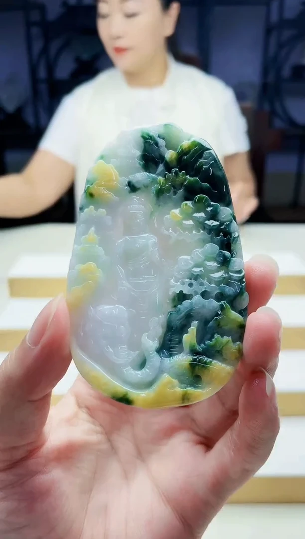 未镶嵌定制翡翠毛货09140239