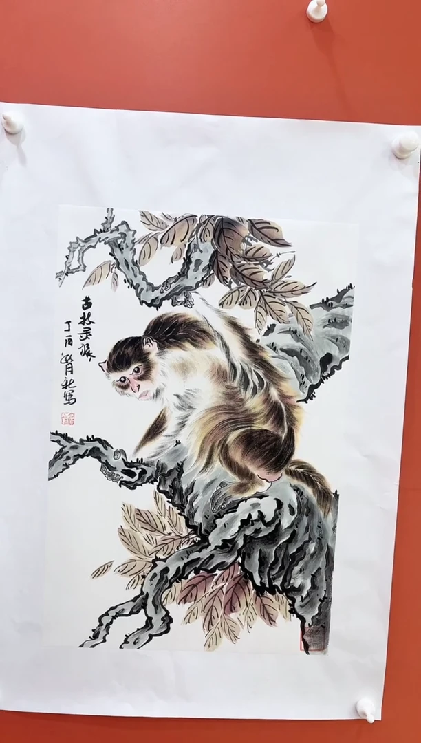国画王月新国画作品