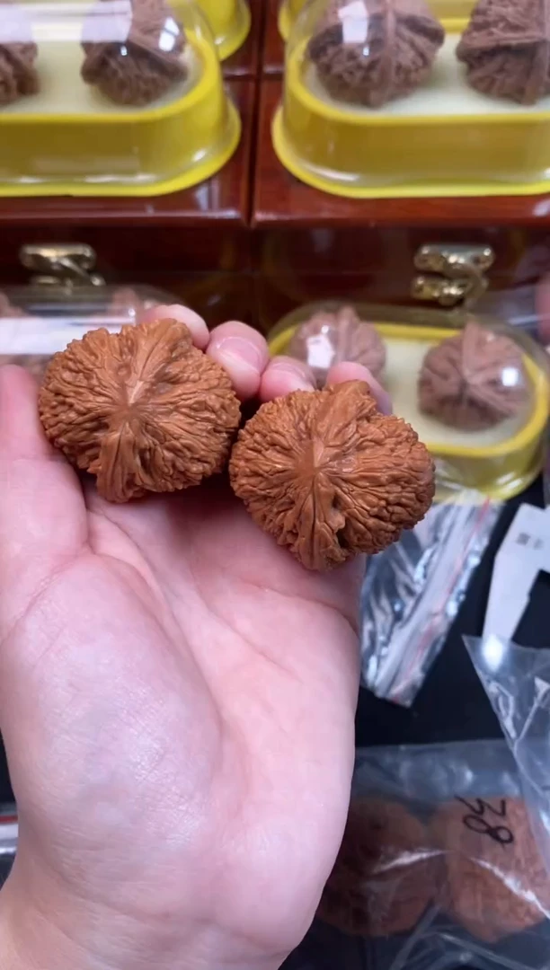 把件文玩核桃大蒜头37尺s686