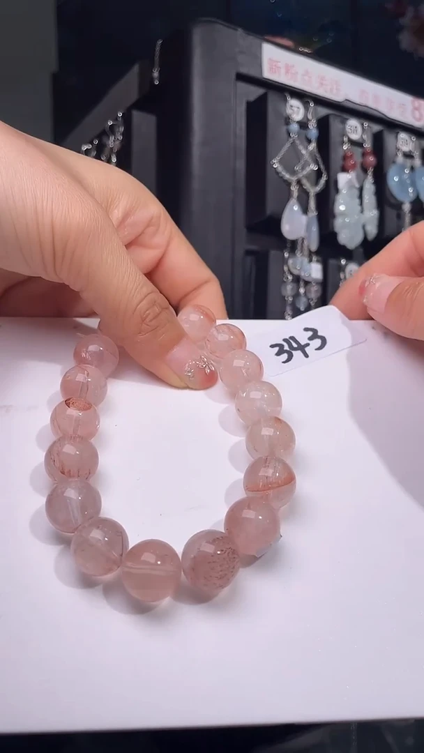 未镶嵌手串水晶喜欢拍