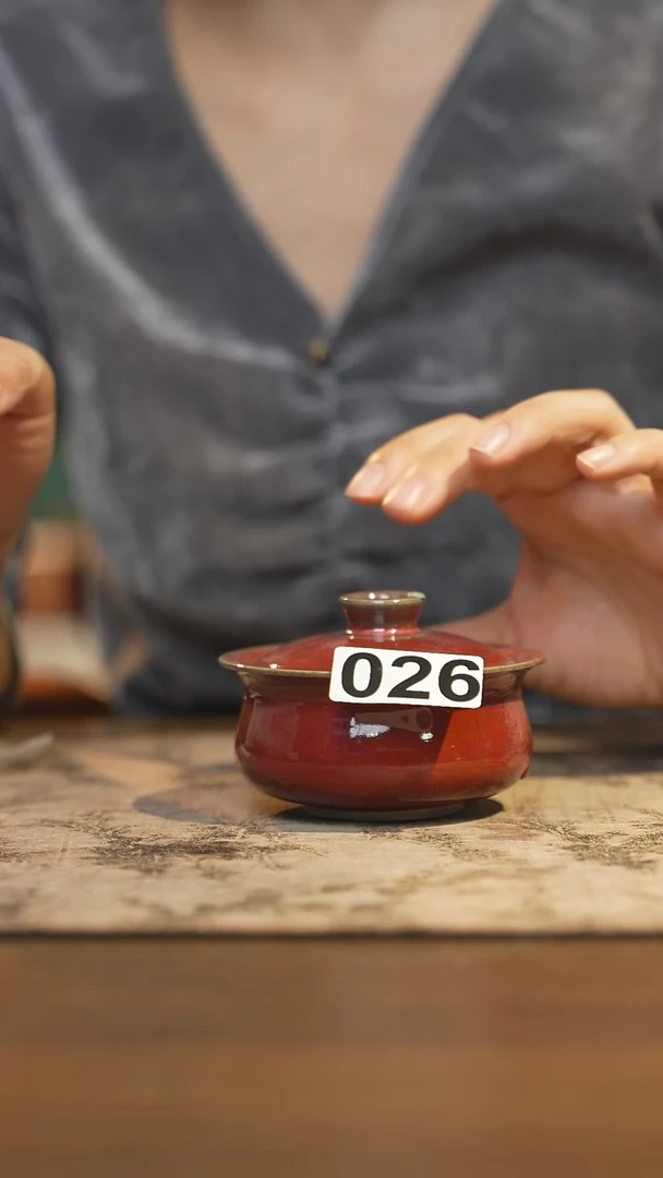 陶瓷茶器茶具盖碗026微瑕