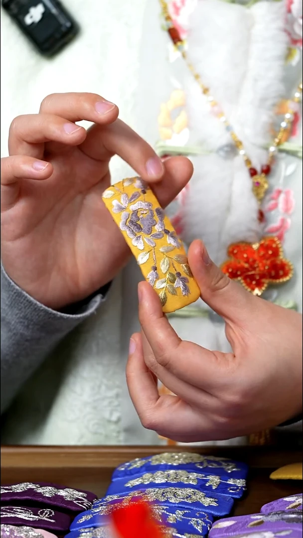 织绣发一个非遗国风手工美物