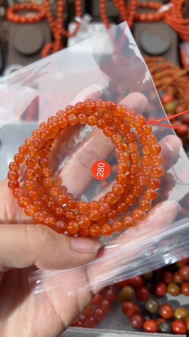 【闪购商品】南红玛瑙手串未镶嵌5