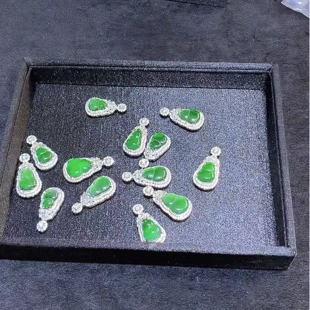 【逍遥】天然A货翡翠葫芦吊坠*774/51289/多样性发/1件