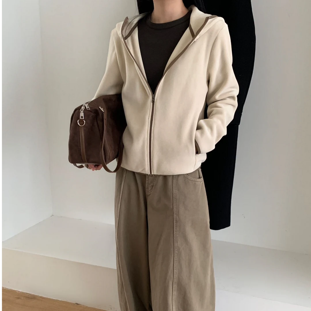 双面加厚外套小众炸街高级感女装短款秋冬消费券用券好物冬季穿搭