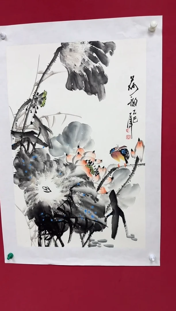 【闪购商品】纸本1炳山艺术------绘画作品