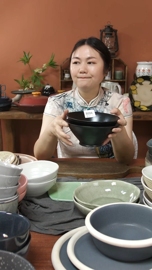 碗D206 陶瓷碗 2只 微瑕