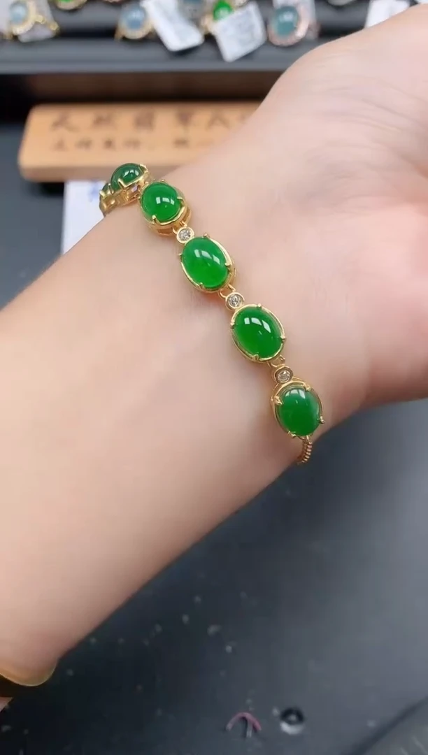 银S925镶嵌戒指翡翠11111