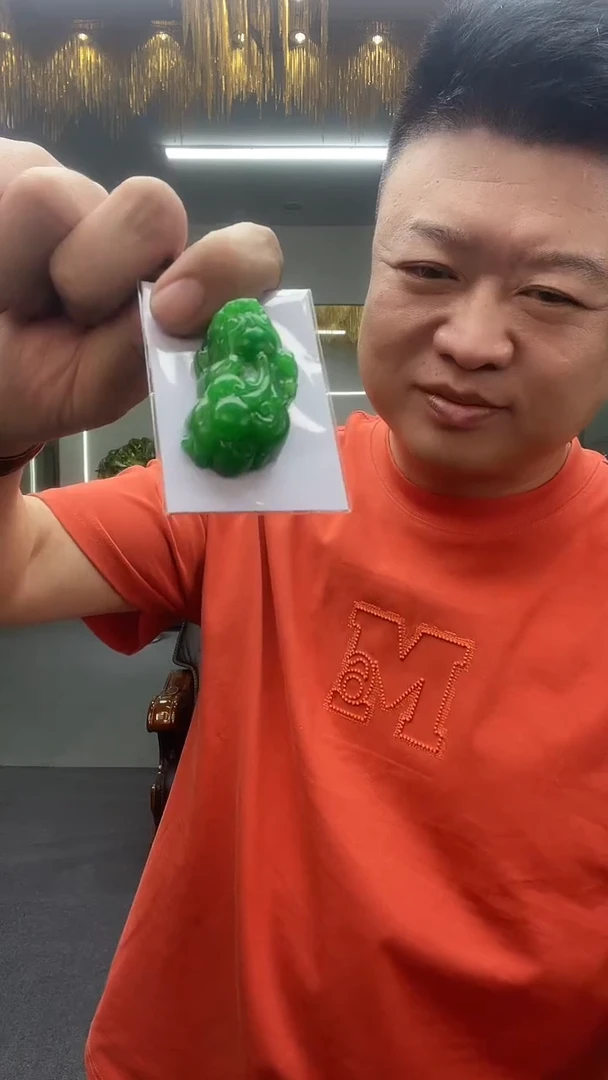 绿色貔貅吊坠多样性发货一件