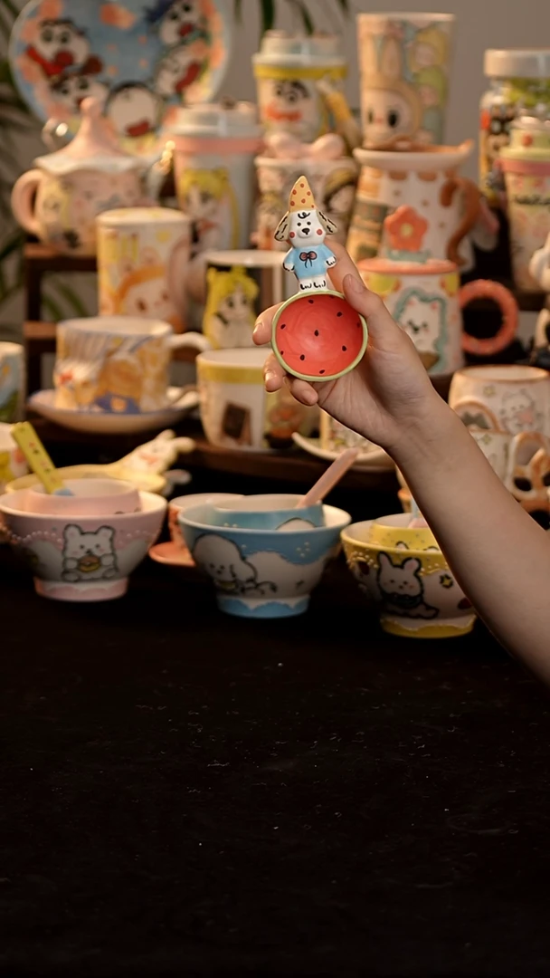 其他景德镇釉下彩手绘设计师款陶瓷