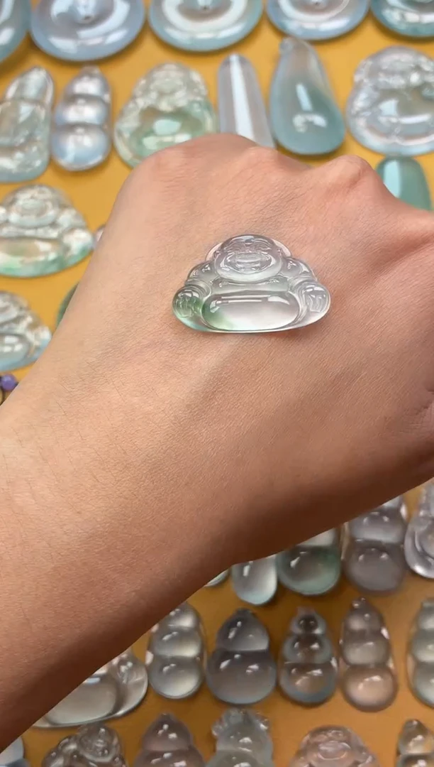 吊坠(不含链)未镶嵌翡翠35 佛公 18.7 29.2 4.7